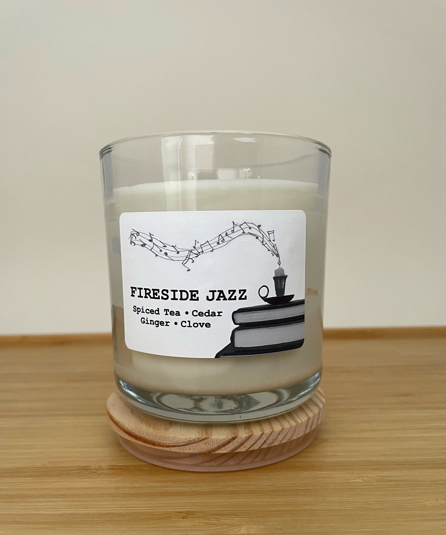 Fireside Jazz Candle