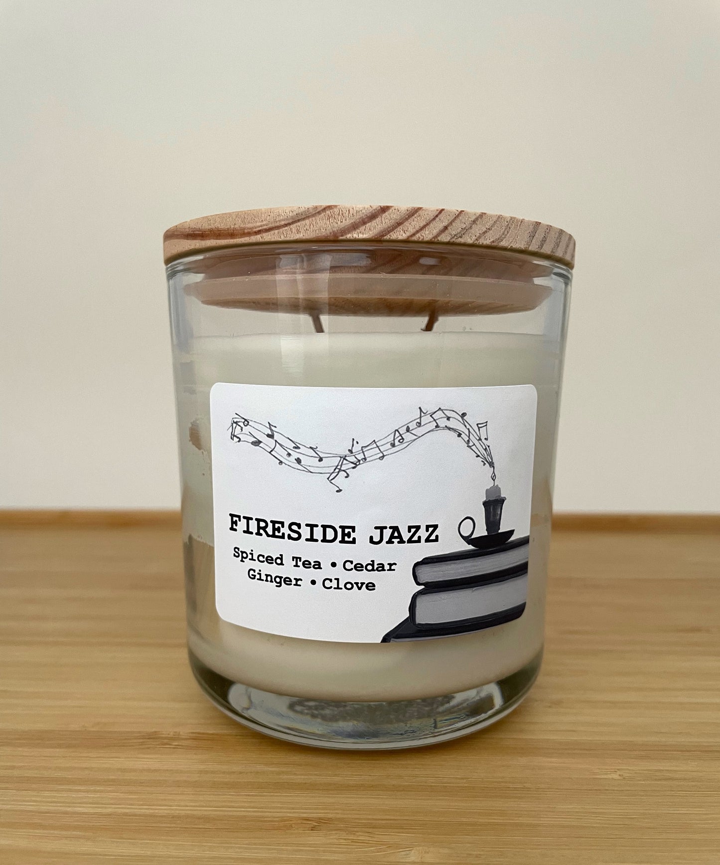 Fireside Jazz Candle