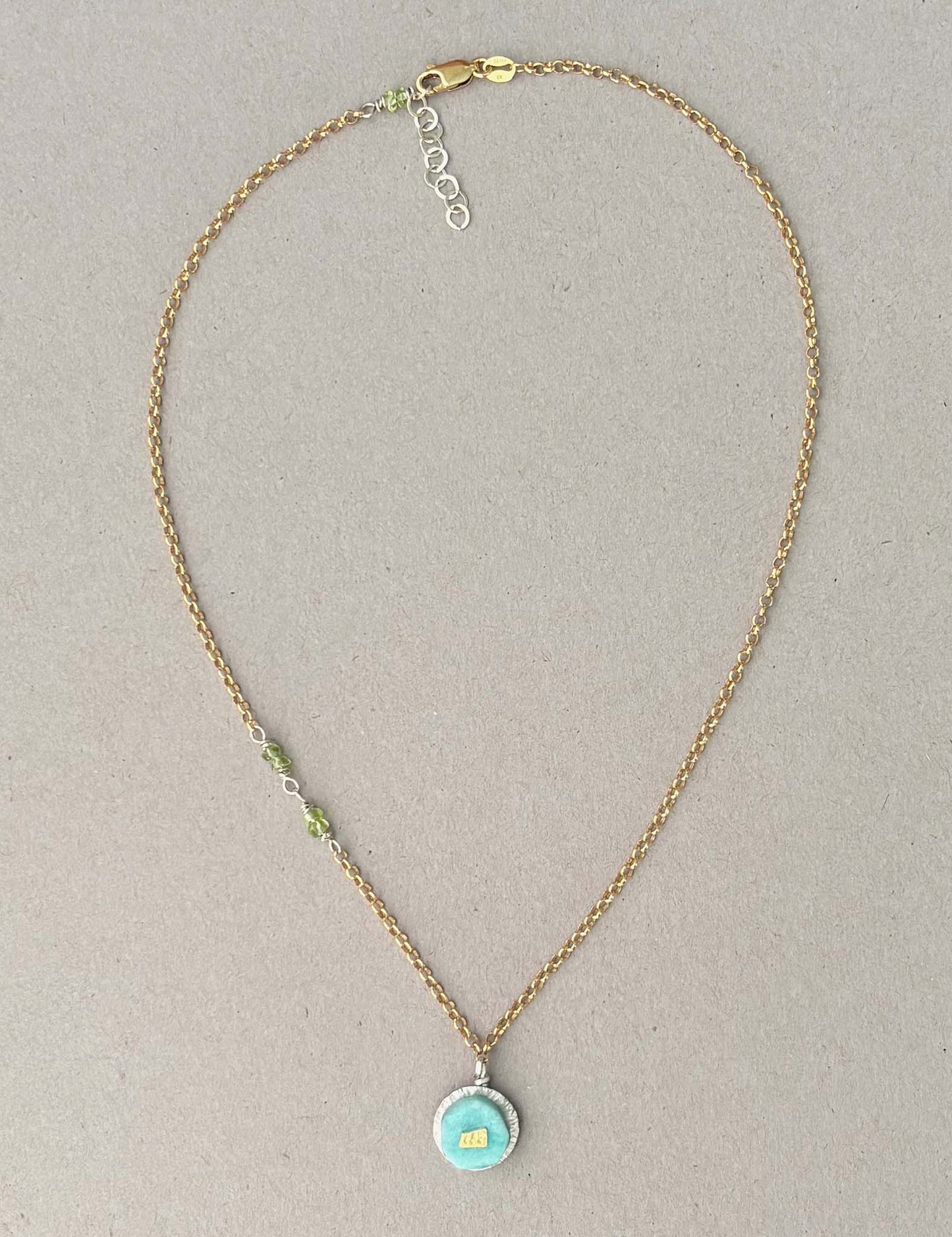 Glyph Necklace (Amazonite)