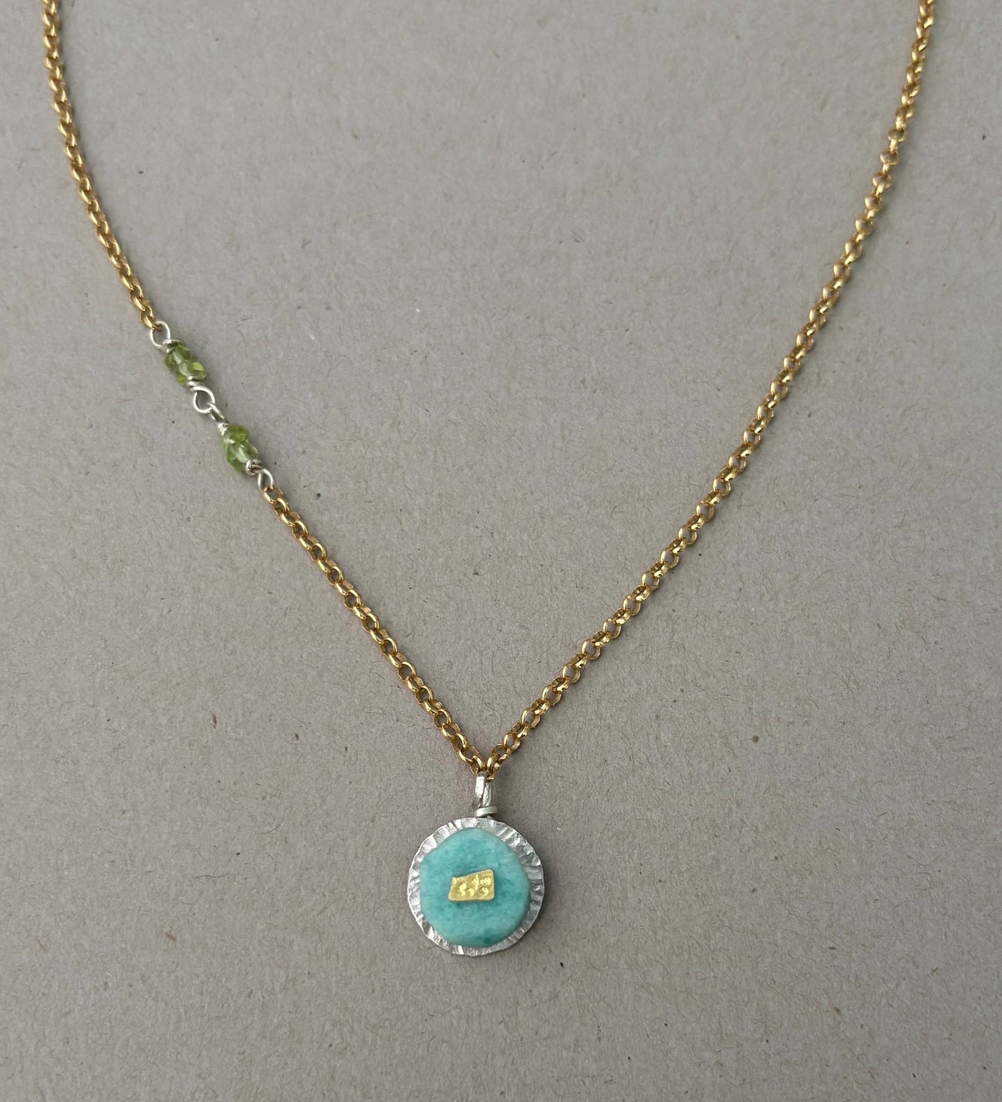 Glyph Necklace (Amazonite)