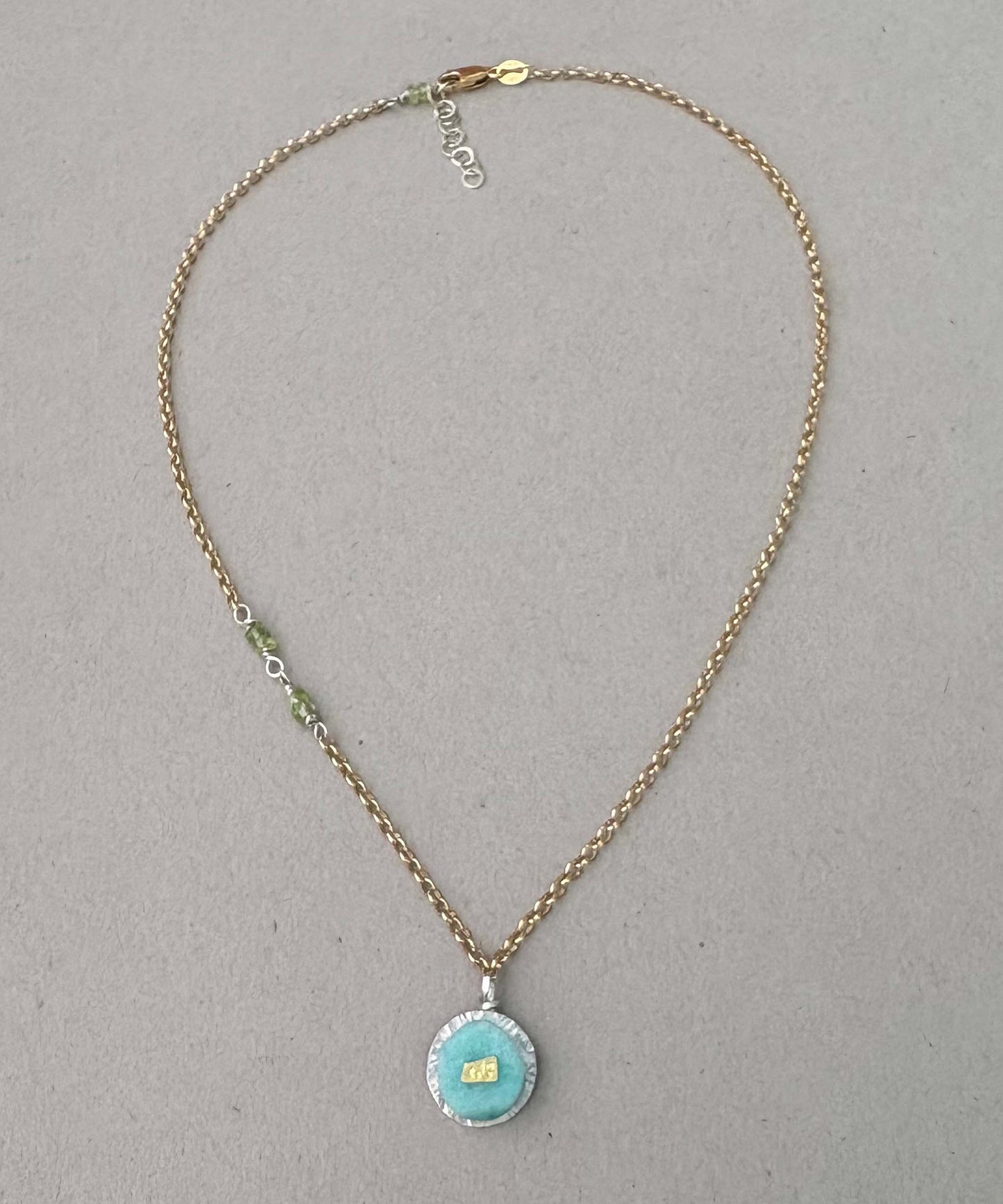 Glyph Necklace (Amazonite)