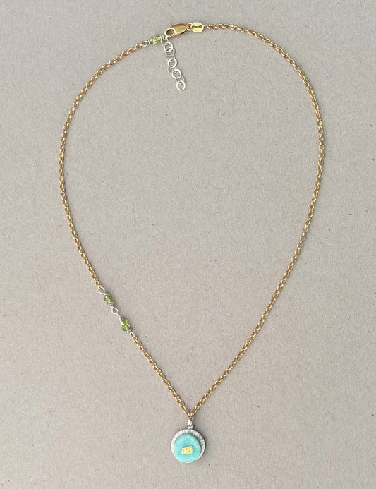 Glyph Necklace (Amazonite)